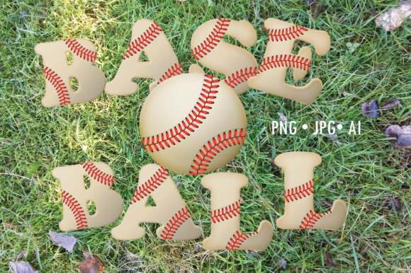 Baseball Clip Art Alphabet: A Versatile Resource for Creative Projects
