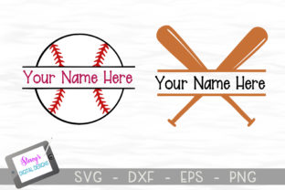 Baseball Split Monogram Designs: Elevate Your Creative Projects