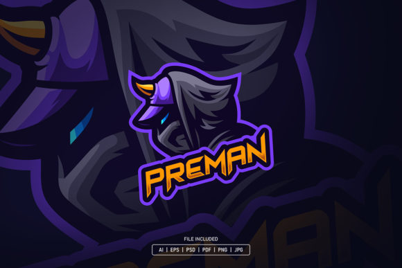 Defining the New Standard: Why the Hooded Man Esport Logo Template is Reshaping Digital Brand Identity