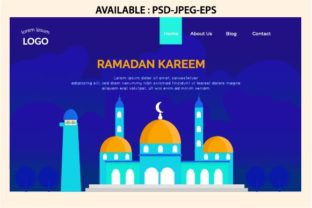 Designing for the Holy Month: A Deep Dive into the Landing Page Ramadan at Mosque PSD Bundle