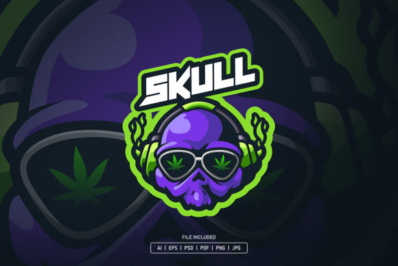 Designing the Ultimate Skull Marijuana Esport Logo Template for Competitive Gaming