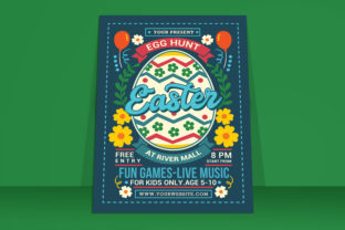 Easter Egg Hunt for Kids Design Template
