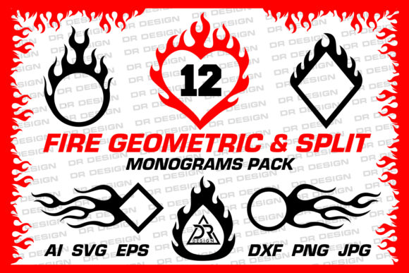 Fire Geometric and Split Monograms Pack: A Practical Guide to Streamlining Your Custom Design Workflow