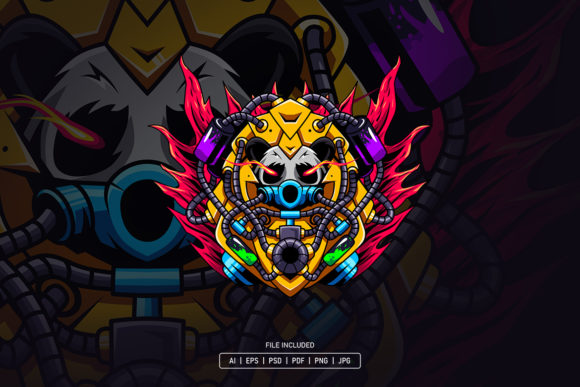 Panda Cyborg Illustration: A Strategic Asset for Modern Esports Branding
