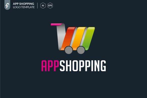 Shopping Logo Template: A Minimalist and Modern Design Solution for Businesses