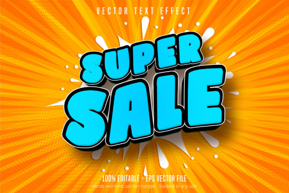 Super Sale Text Effect: A Specialized Tool for Adobe Illustrator Designers