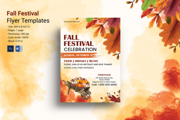 Transform Your Event with the Fall Autumn Party Flyer Template