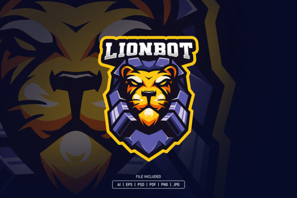 Unlocking Professional Brand Identity with the Lion Cyborg Esport Logo Template